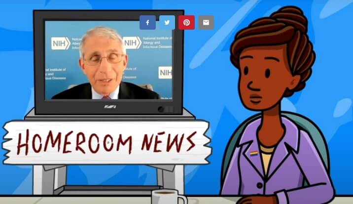 BrainPop: Dr. Fauci Discusses Young People’s Role Fighting Coronavirus