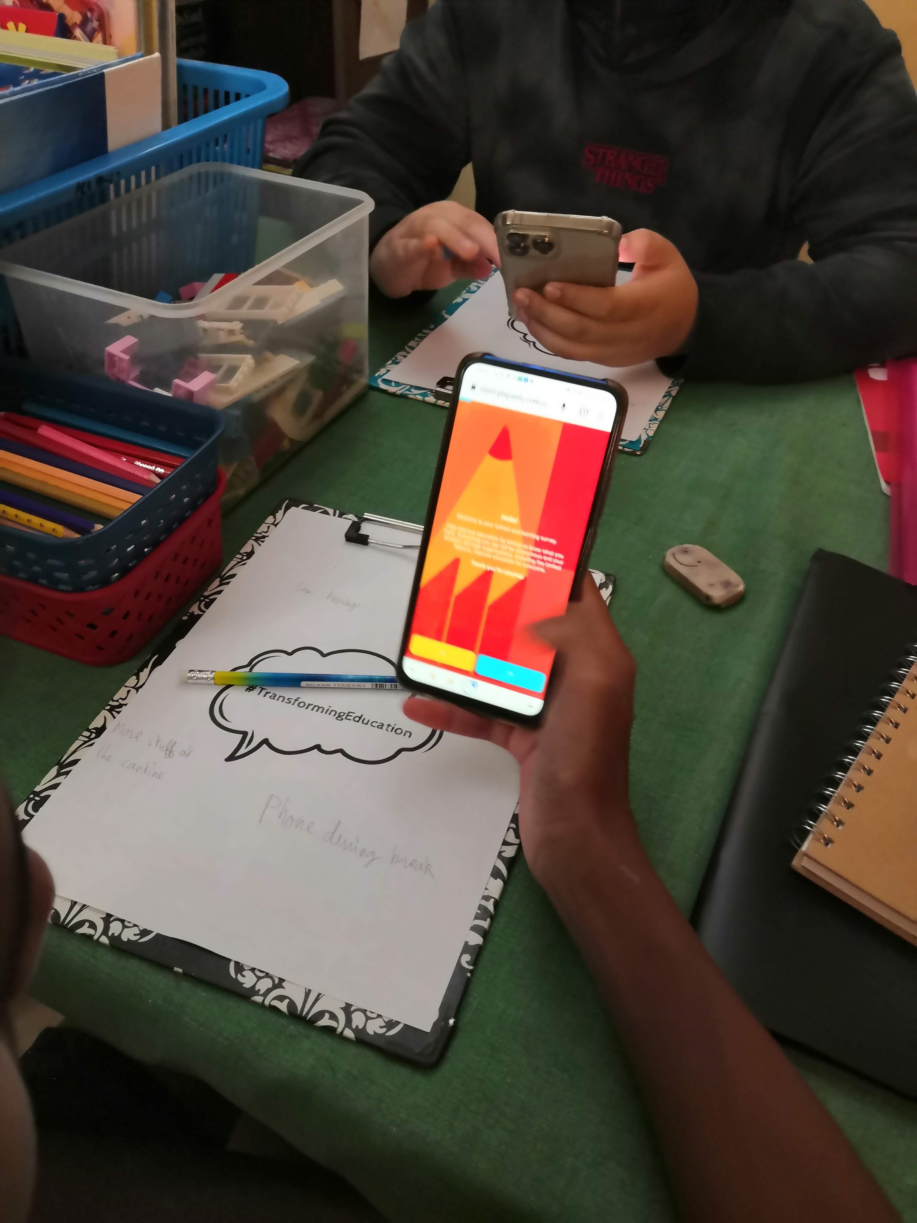 TRANSFORMING EDUCATION SURVEY