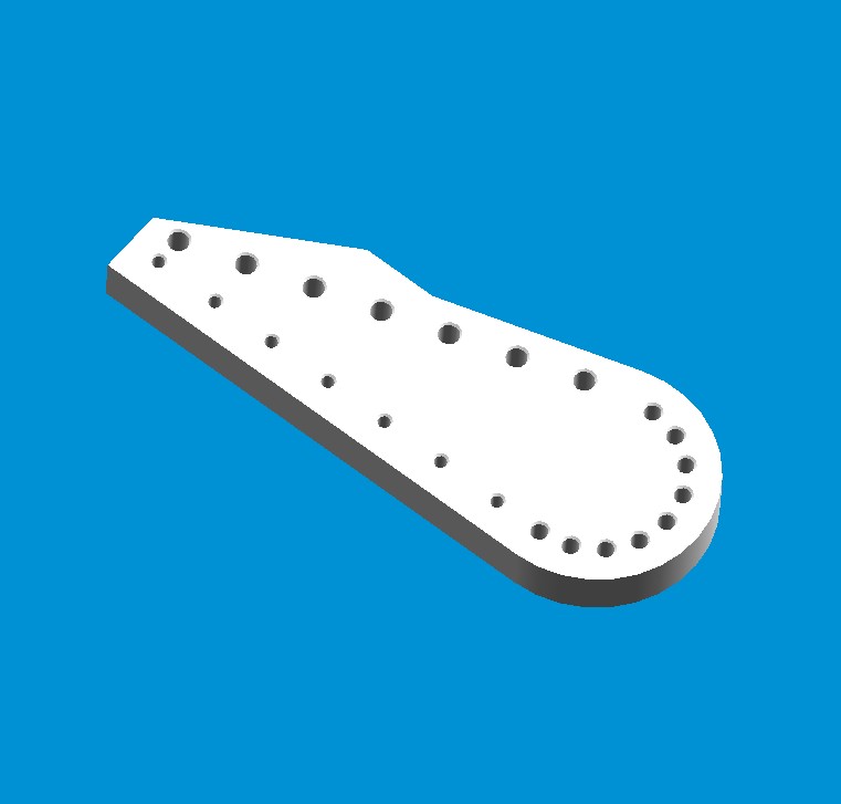 Machining Project Blueprint CAD CAM Drilling Milling