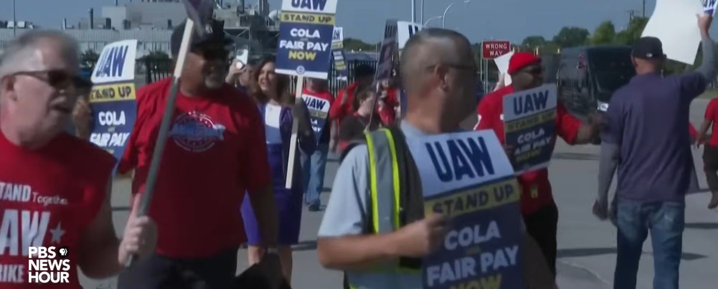 United Auto Workers Go on Strike
