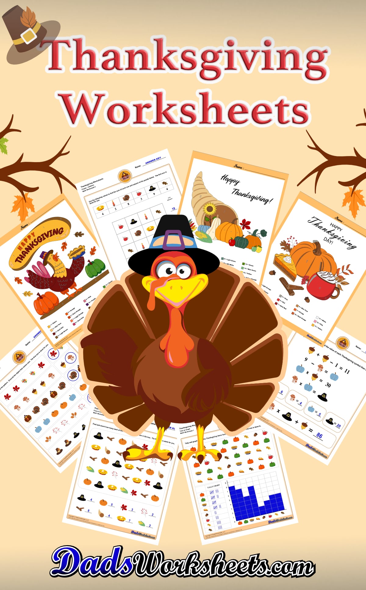 Thanksgiving Worksheets
