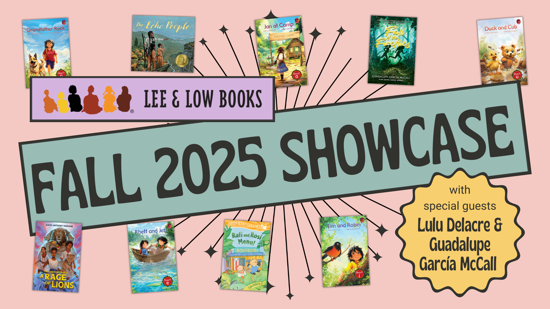 WEBINAR: Lee & Low Fall 2025 Showcase
