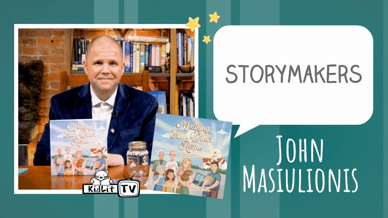 StoryMakers with John Masiulionis WALKING EACH OTHER HOME