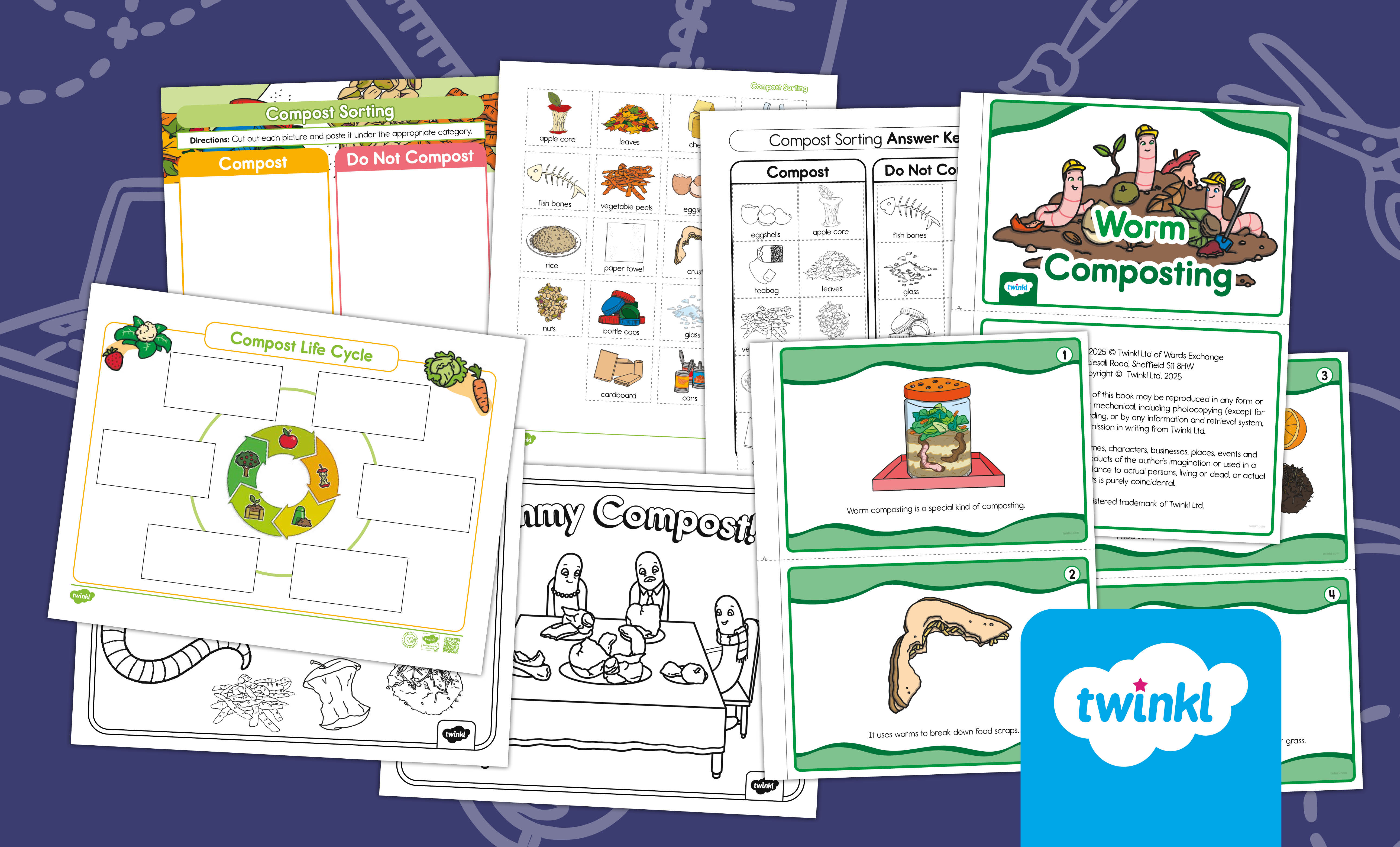 Composting Lesson for K-2nd Grade