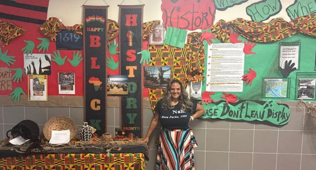 AFT member Renee O’Connor teaches African American history despite Florida’s push against diversity, equity and inclusion in education.