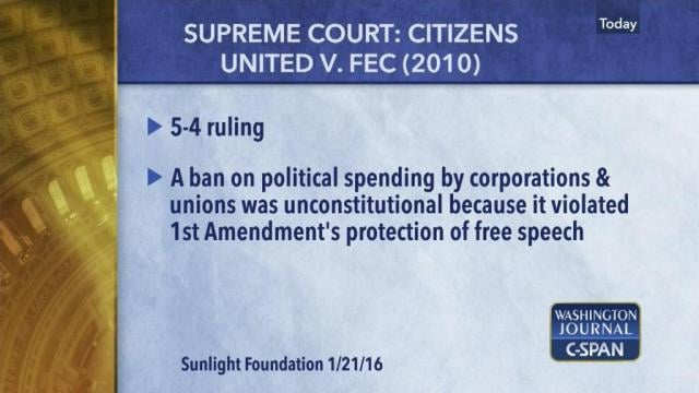 Lesson Plan: The Impact of Citizens United v. FEC (2010)