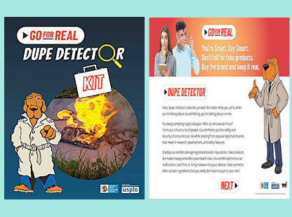 Go For Real —  Teach Students About the Risks of Counterfeit and Fake Products 