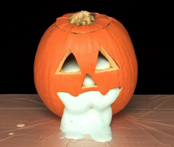 Oozing Pumpkin - Halloween Science Experiment!