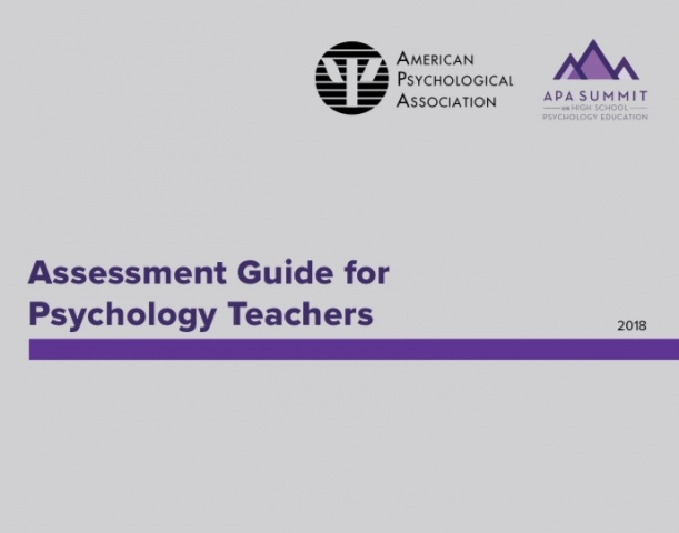 Assessment Guide for Psychology Teachers